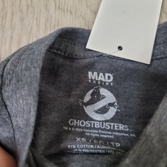 Mad Engine NWT Ghost busters glow in the dark tee shirt kids size XS halloween - Picture 6 of 9